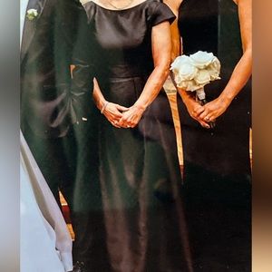 Like new womens black gown size 12 by Alfred Sung